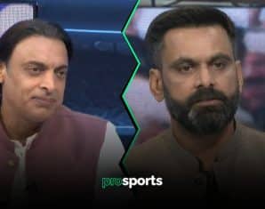 Mohammad Hafeez and Shaoib Akhtar