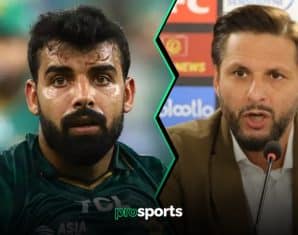 Shahid Afridi has raised doubts about Shadab Khan's selection