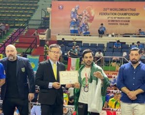 Pakistan's Agha Kaleem Bags Silver at Bangkok World Muay Thai Championships