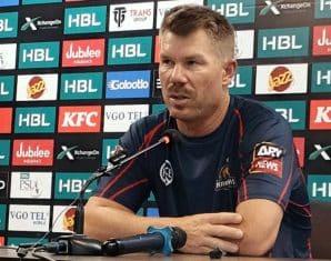 david warner karachi kings golf