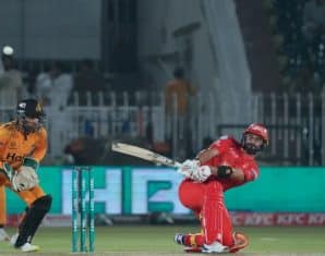 Sahibzada Farhan scored a magnificent century against Zalmi
