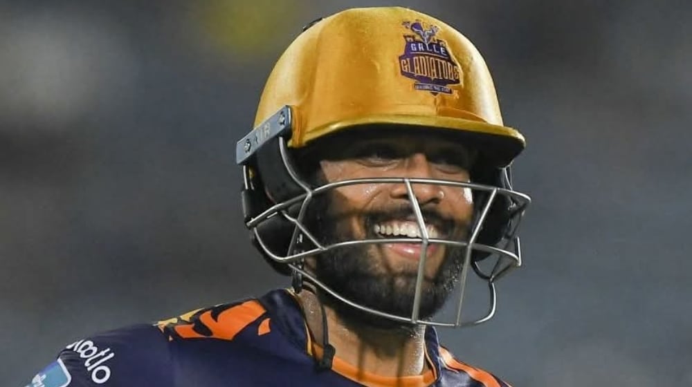 Kusal Mendis during his Galle Gladiators days