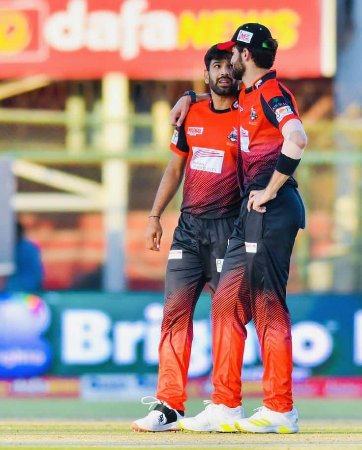 Shaheen and Haris Rauf Lahore Qalandars PSL X