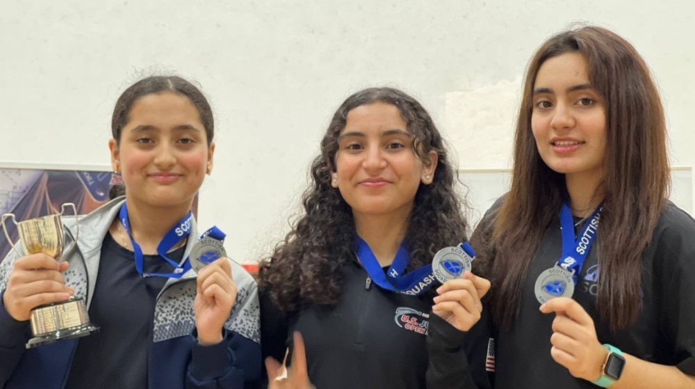 Mehswish, Sehrish and Mahnoor have reached the semifinals of the Australian Junior Open 2025
