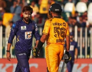 Gladiators got the better of Zalmi to reach top of the PSL X table