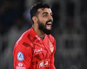 Shadab Khan now has 100 PSL wickets
