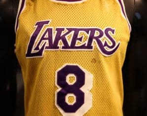 Kobe Bryant's Debut Jersey Sells for Eye-Watering Figure
