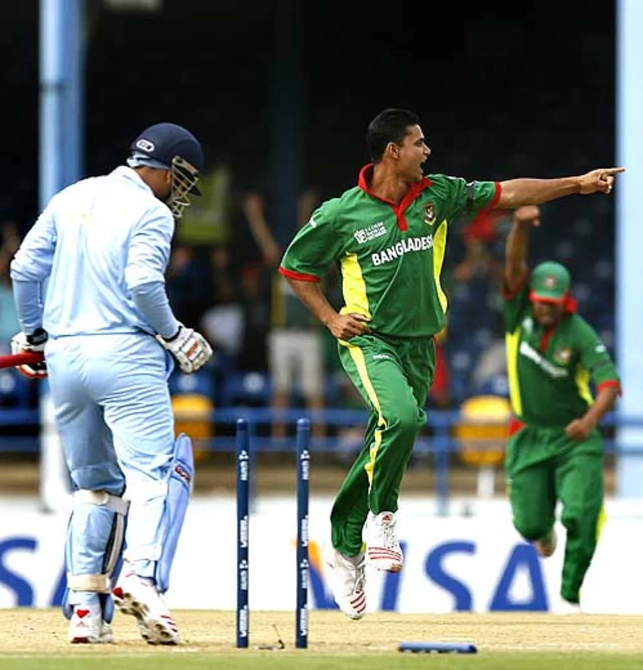 India vs Bangladesh Cricket ODI World Cup 2007