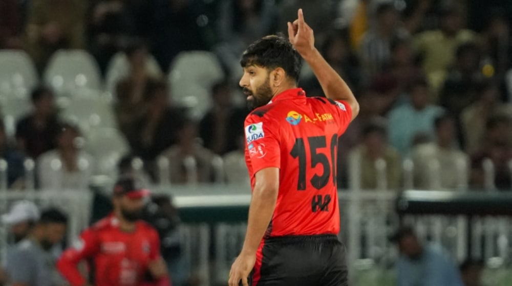 Haris Rauf During PSL X