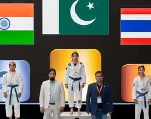 Bano Kausar Downs Indian Challenger to Win Ju-Jitsu Gold at 9th Asian Championship