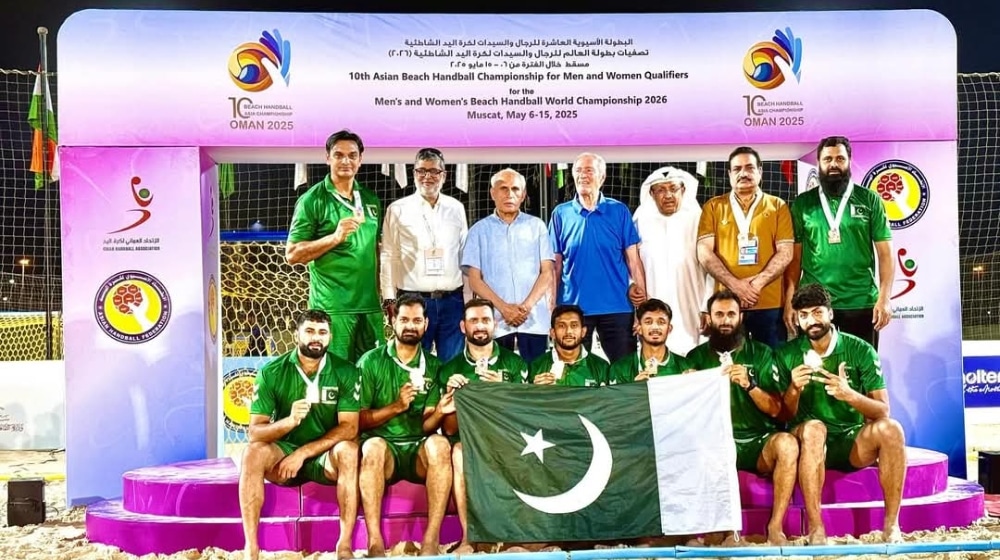 Pakistan Wins Bronze at Asian Beach Handball Championship