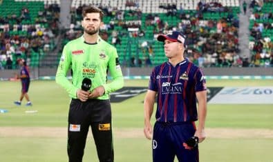 david warner shaheen afridi karachi kings lahore qalandars