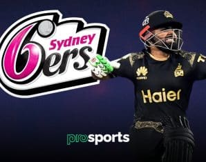 Babar Azam Sydney Sixers