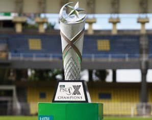 PSL's luminara trophy on display