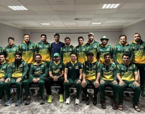 Pakistan Champions Team in last year's World Championship of Legends