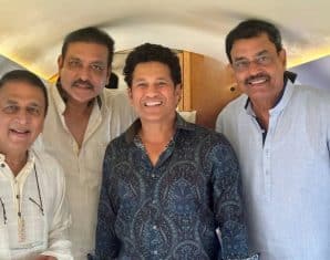Ravi Shastri and other Indian Legends