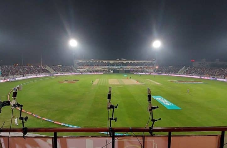 Rawalpindi cricket stadium is receiving an upgrade
