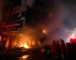 karachi mall fire