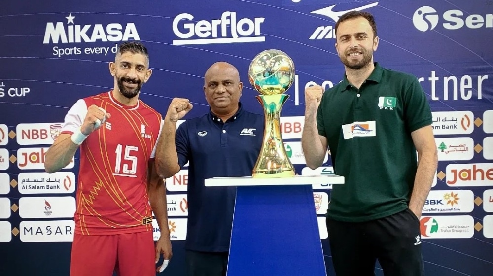Pakistan will face Bahrain in the Nations Volleyball Cup Final tonight