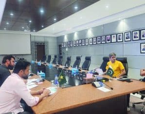 PCB selection committee during a session