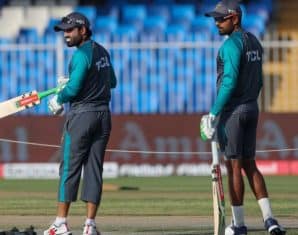 Rizwan and Babar are present at PCB's Skills Development Camp