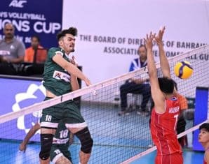 Pakistani during the AVC Nations Cup action