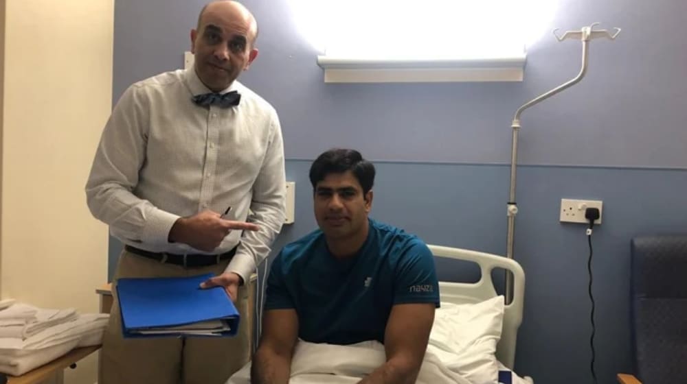 Arshad Nadeem Faces Setback with Leg Surgery in England