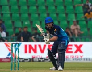Curtis Campher representing Multan Sultans during PSL X