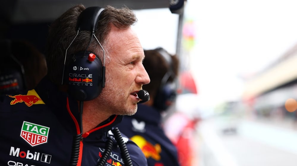 Christian Horner during his Red Bull days