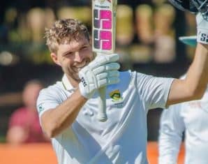 Wiaan Mulder was close to breaking Brian Lara's test record
