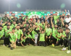 PSL X champions Lahore Qalandars