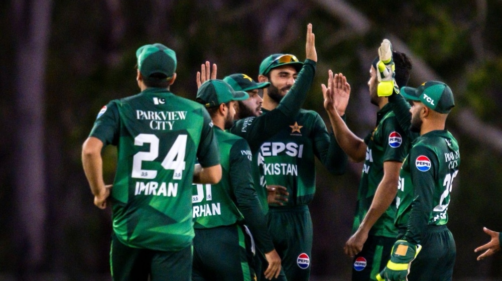 Pakistan Shaheens team in the past top end T20 competition