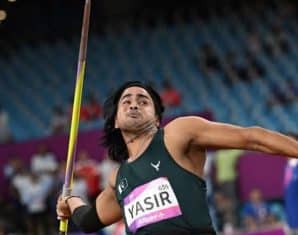 Yasir Sultan during a Javelin Event