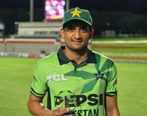 Hasan Nawaz Enters History Books with Match-Winning Debut Against West Indies