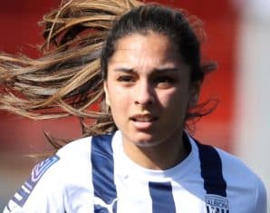 Mariam Mahmood during her Westbrom Days