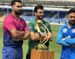 The tri-nation series featuring Pakistan, Afghanistan and UAE begins tomorrow