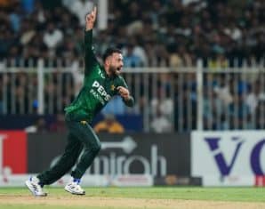 Mohammad Nawaz is among the bowlers gaining the latest ICC T20I Rankings