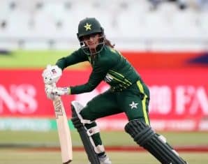 Muneeba Ali during a game