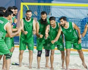Pakistan Extend Winning Streak at Commonwealth Beach Handball Championship