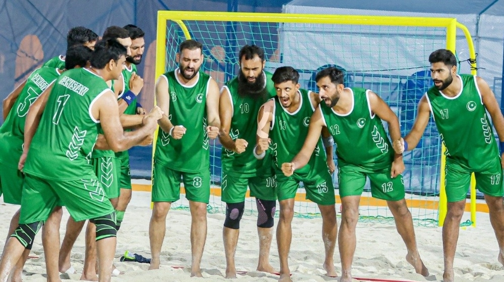 Pakistan Extend Winning Streak at Commonwealth Beach Handball Championship