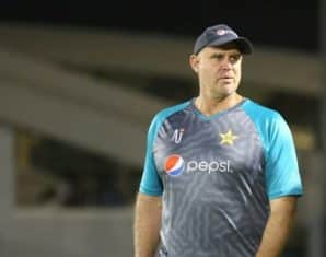 Matthew Hayden during his Pakistan coaching days