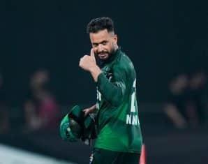 Mohammad Nawaz turned the game for Pakistan in the tri-nation series final
