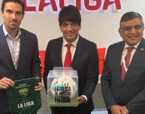 PFF President with LaLiga representative