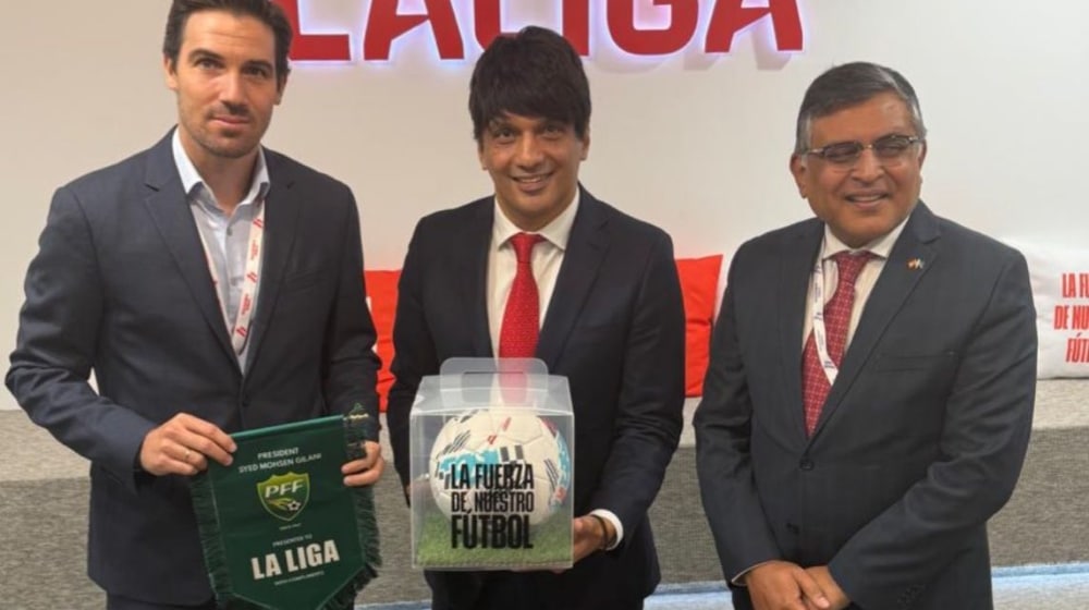 PFF President with LaLiga representative
