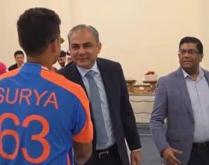 Suryakumar Yadav meets Mohsin Naqvi