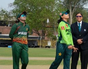 Pakistan will face Bangladesh in the ICC Women's ODI World Cup today