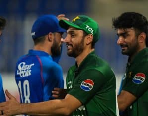 Afghanistan and Pakistan during the tri-series before the Asia Cup