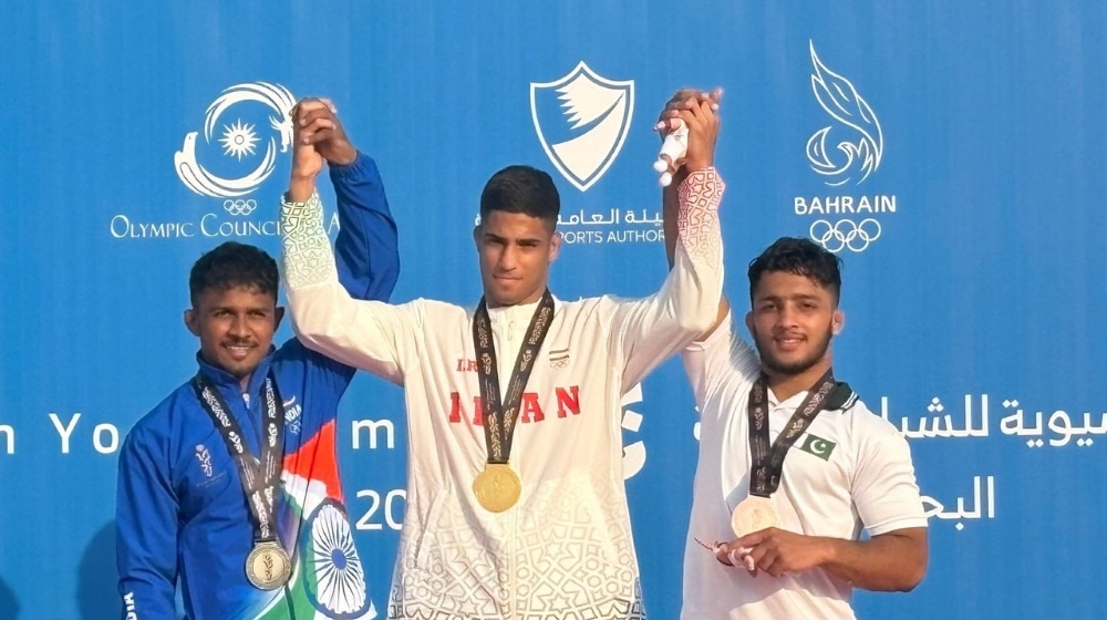 Hassan Ali at the Asian Youth Games