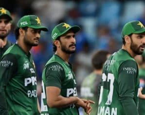 Salman Ali Agha leading the Pakistan Cricket Team