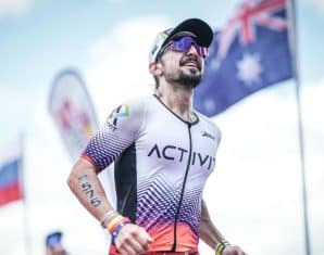 Shahrez Khan during a race